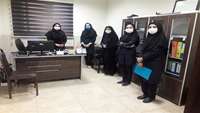 بازديد كارشناسان واحد آموزش شبكه بهداشت ودرمان شهرستان گرمسار